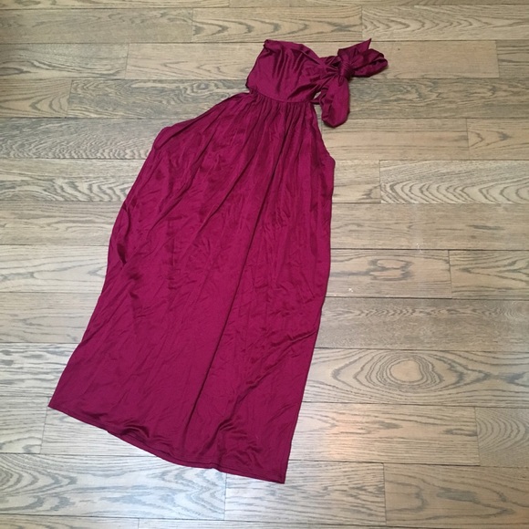 Susana Monaco 100% silk tie neck dress - Picture 1 of 4